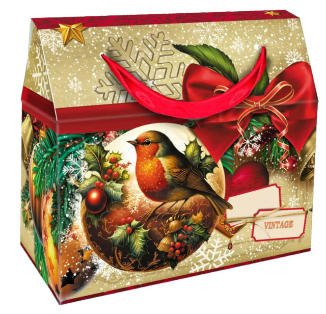 Подарунок новорічний РАДУНКА Зимова пташка, 1200г